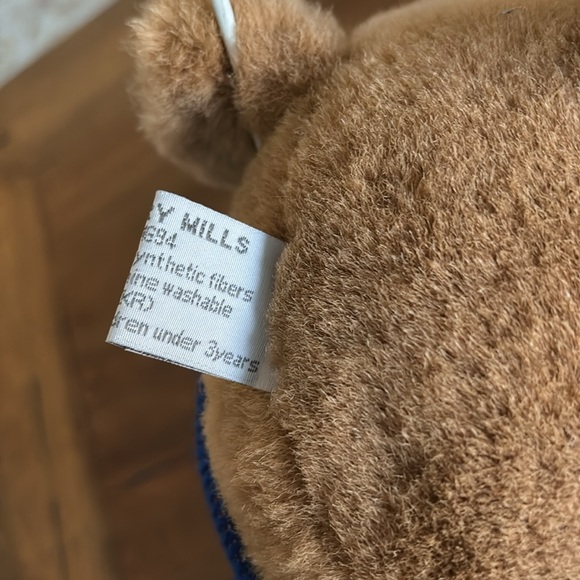 Very rare Vintage Buffalo Bills Bear with stand & glasses Collectible - Picture 7 of 14